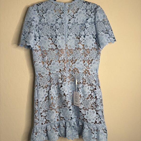 Self-Portait 3D Floral Mini Dress - Picture 3 of 10